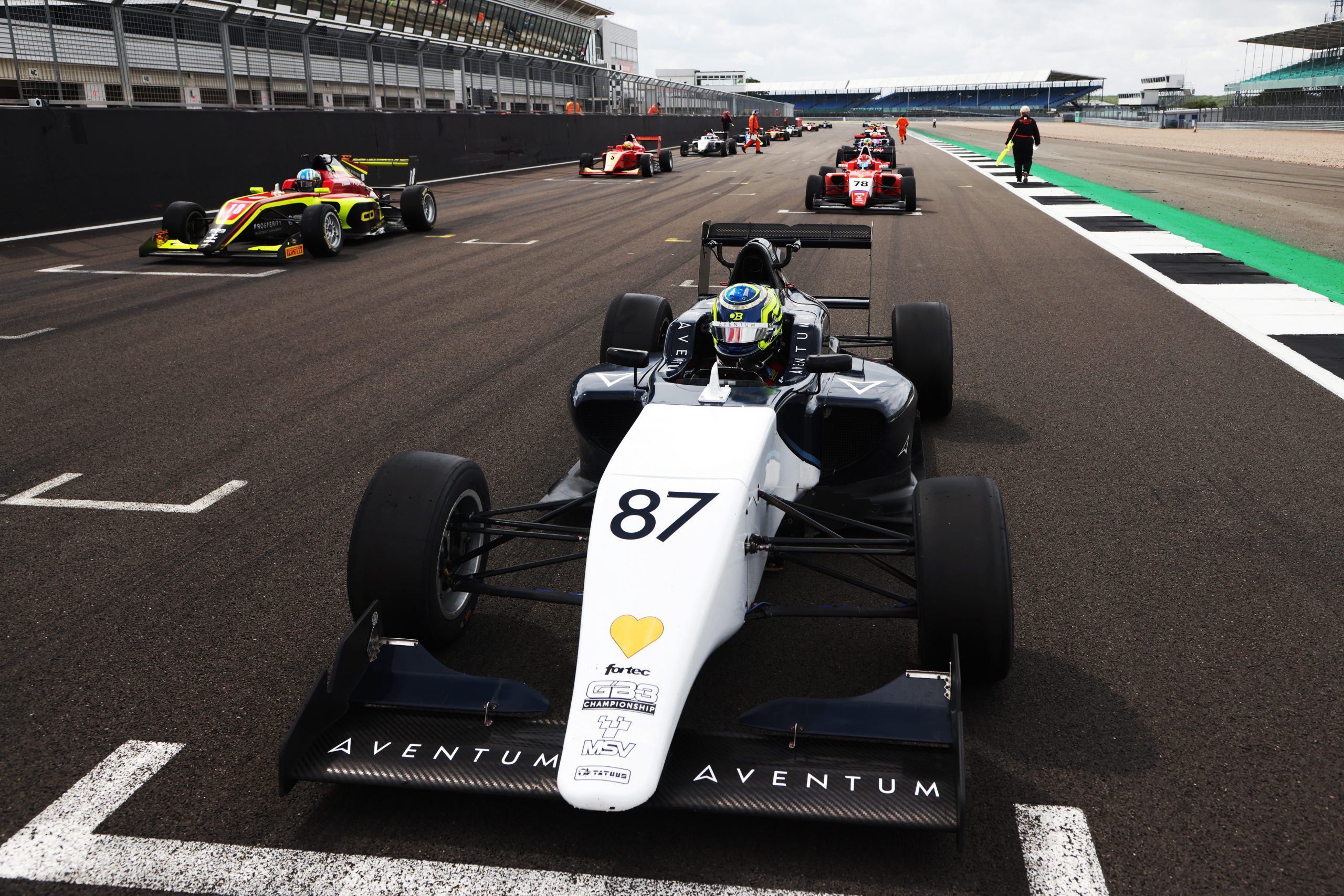 GB3 Championship Podium Hat Trick For Fortec Motorsport At Silverstone