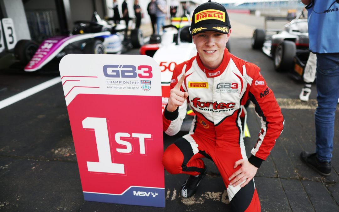 Super Swede Granfors Seals Maiden Win And GB3 Points Lead For Fortec Motorsport At Silverstone