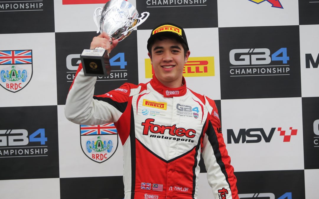 Taylor Gives Fortec Motorsport GB4 Championship Lead With Donington Win