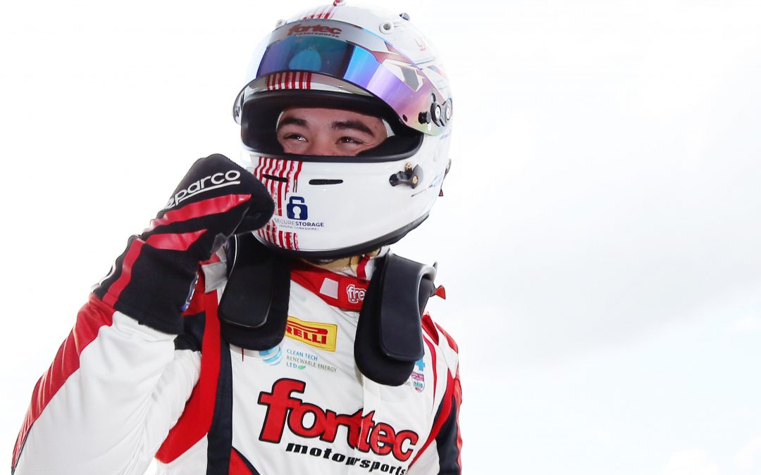 Double Delight At Silverstone For Fortec Motorsport In GB4 Thanks To Dominant Taylor