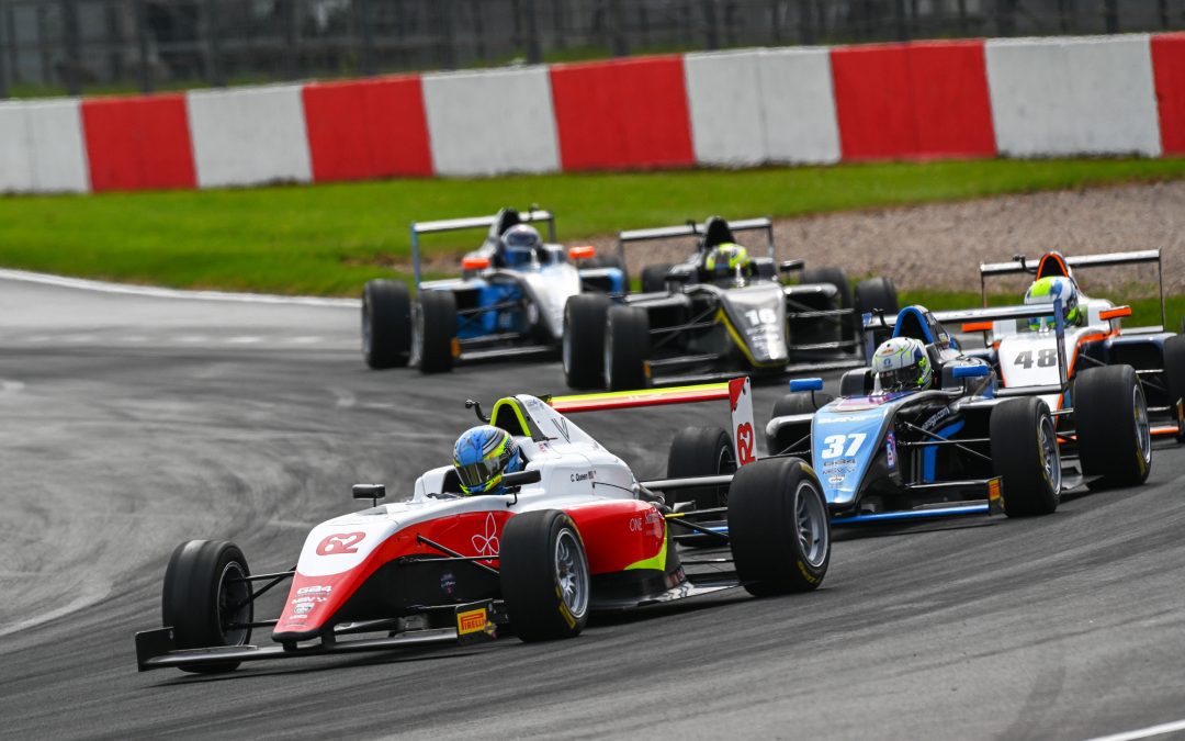 GB4 podium quadruple for Fortec at Donington Park